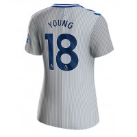 Zenski Nogometni Dres Everton Ashley Young #18 Rezervni 2023-24 Kratak Rukav
